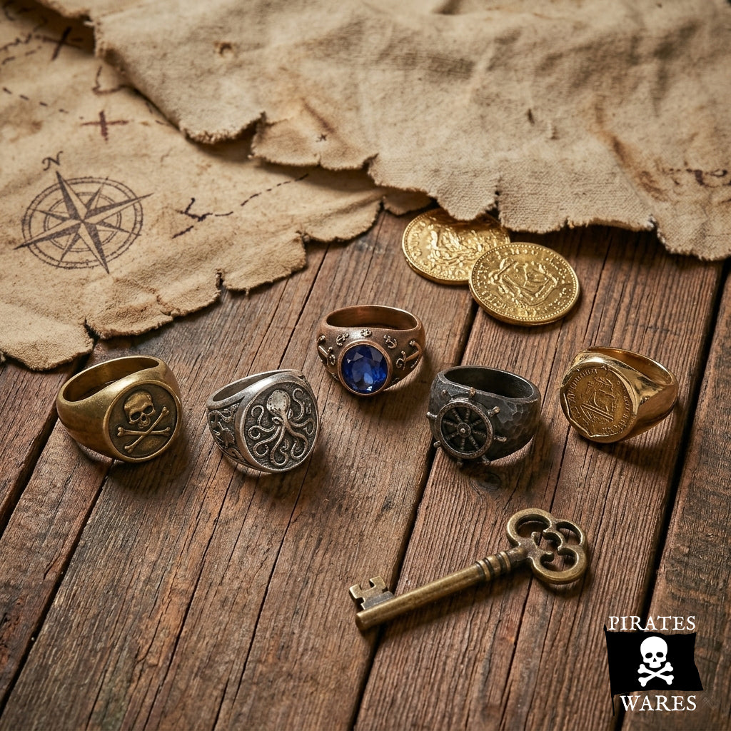 Bagues de Pirate homme et femme - Trésors de Pirate