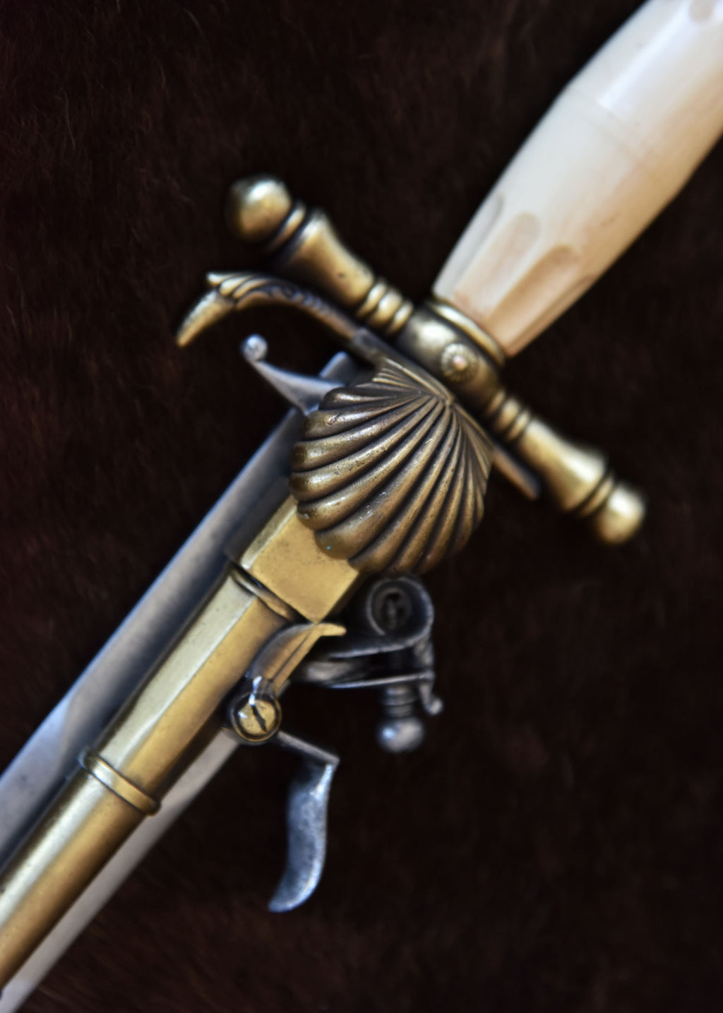 Couteau pirate dague pistolet français, 18e siècle Pirates Wares