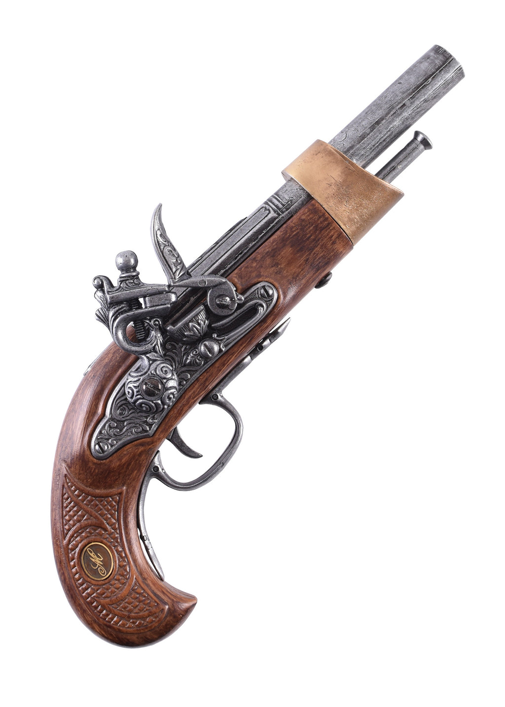Pistolet pirate à silex français, 19e siècle Pirates Wares