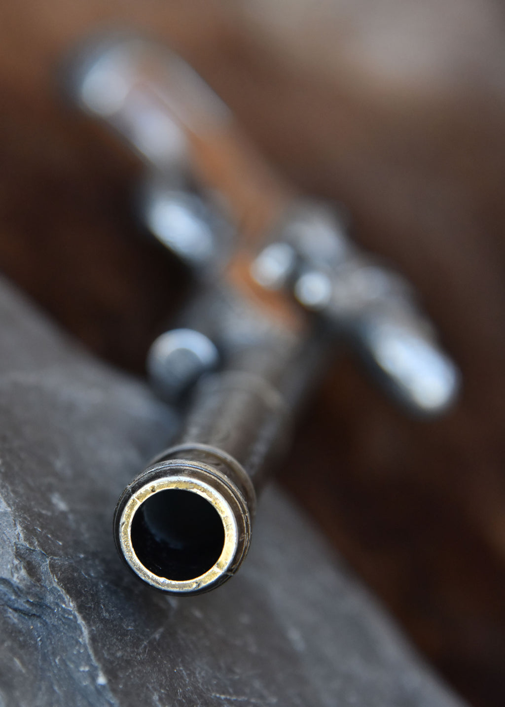 Pistolet pirate à silex Queen Anne, 18e siècle Pirates Wares